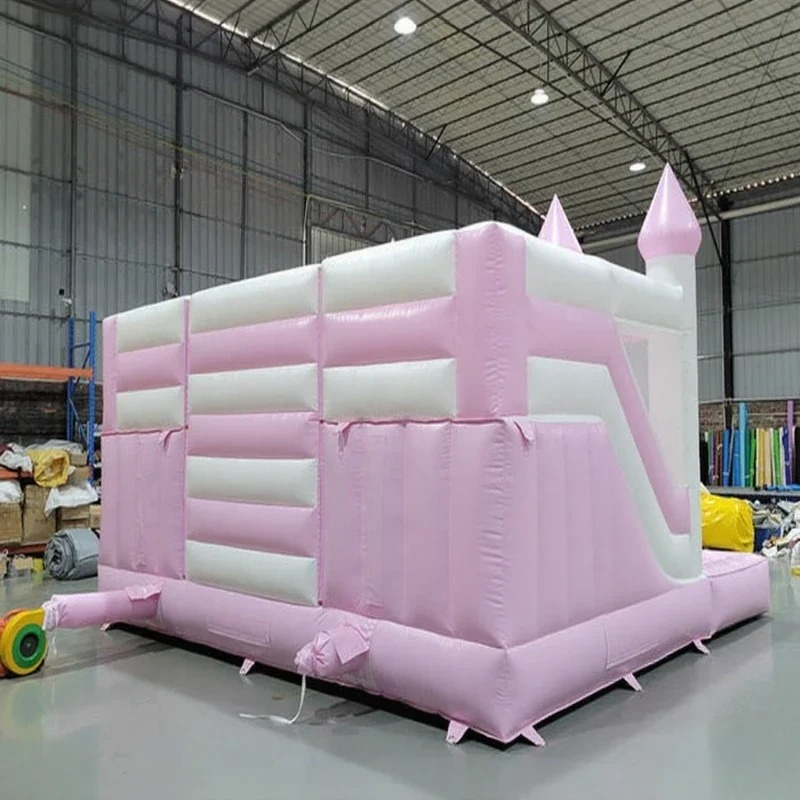 Castelo Inflável Rosa de Princ - Kids Outdoor Jump House avaliação e preço
