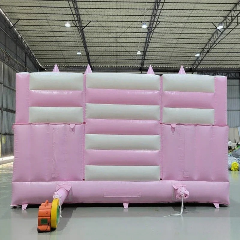 Castelo Inflável Rosa de Princ - Kids Outdoor Jump House avaliação e preço