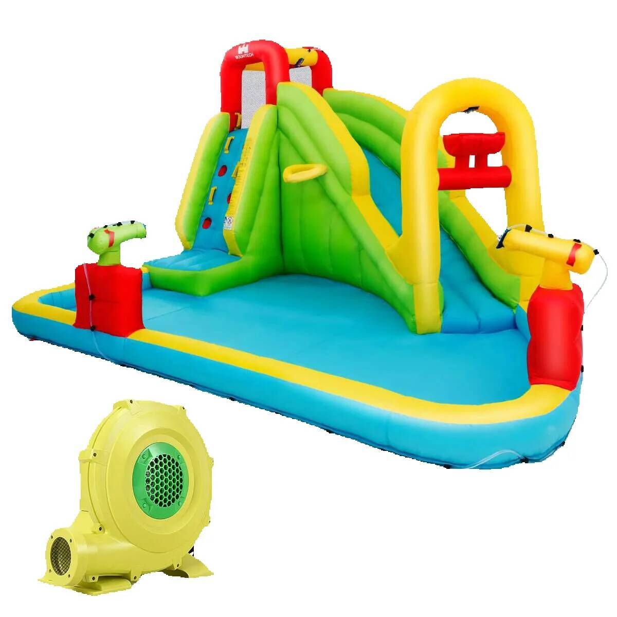Iatable Outdoor Splash Water B - Kids Outdoor Jump House avaliação e preço