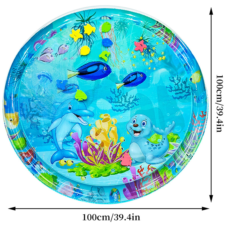 1pc 100cm grande bebê jogando  - Slip Slide Water Mat avaliação e preço