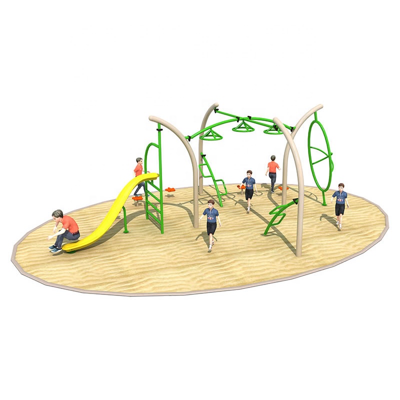 Barra de Escalada Metálica par - Kids Outdoor Monkey Bars avaliação e preço