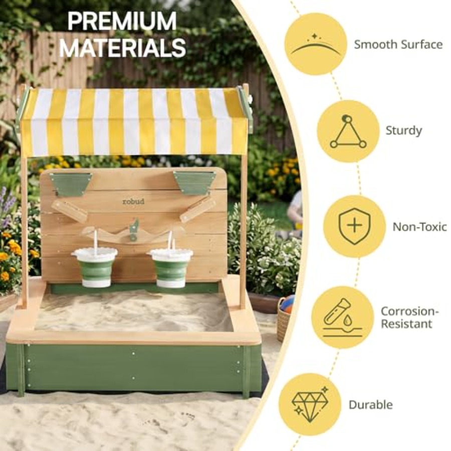 Caixa de areia externa para cr - Kids Outdoor Seating avaliação e preço