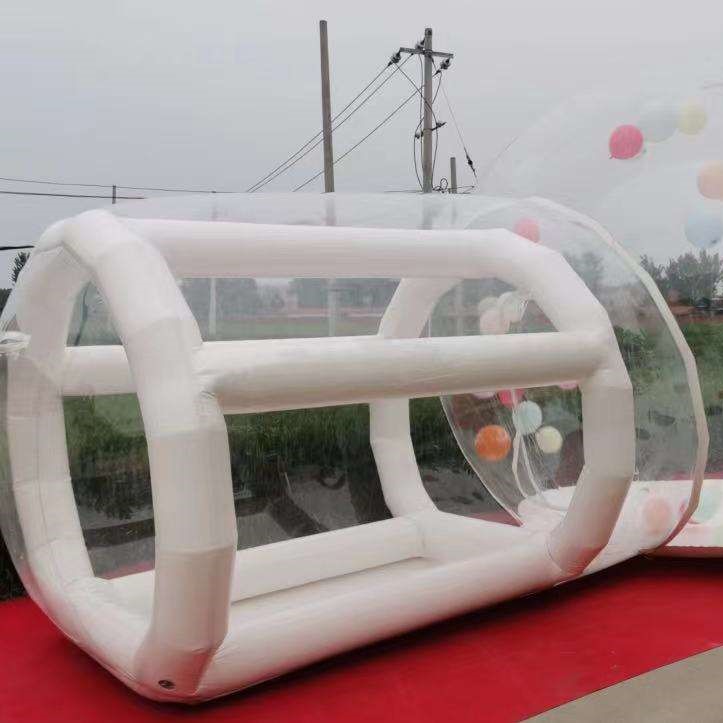 Castelo Inflável Branco de PVC - Kids Outdoor Jump House avaliação e preço