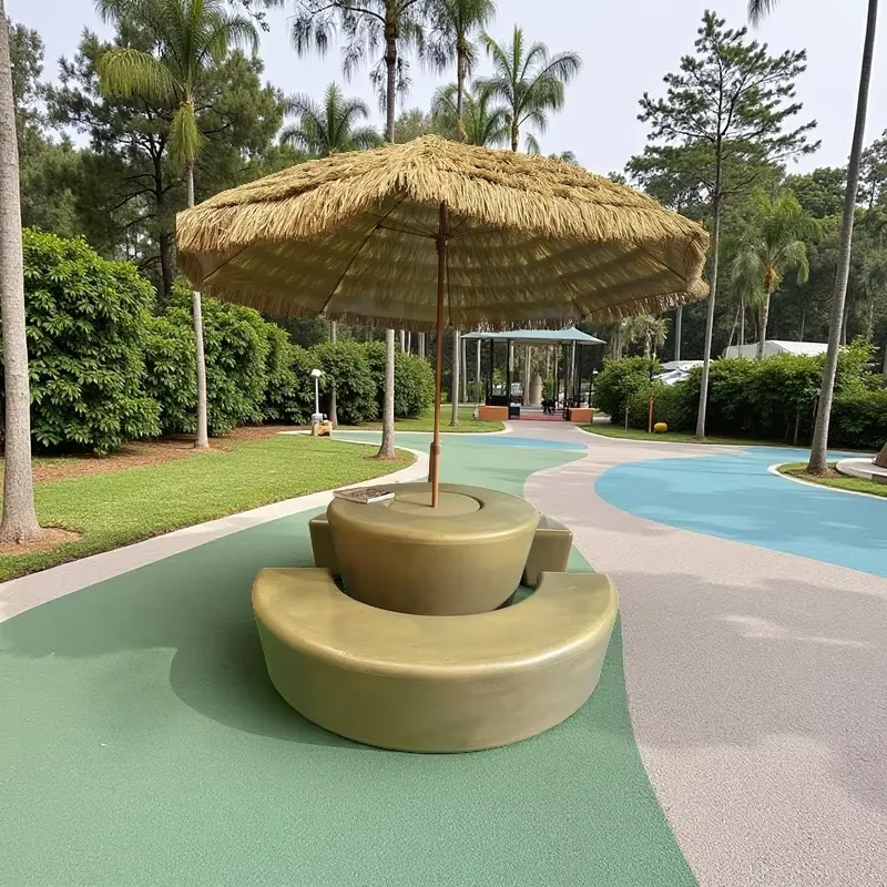 Conjunto Moderno de Mesa Redon - Kids Outdoor Table And Chair Set avaliação e preço