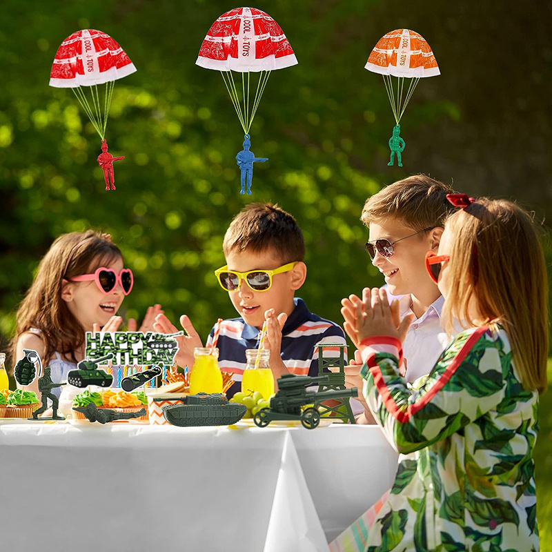 10/100 pçs brinquedos de pára- - Kids Unique Outdoor Toys avaliação e preço