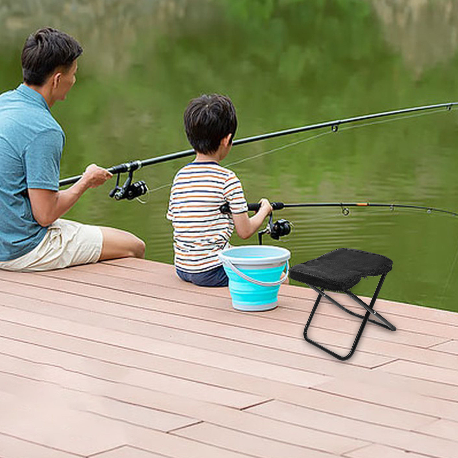 Cadeira Mini Dobrável Portátil - Kids Outdoor Folding Chair avaliação e preço