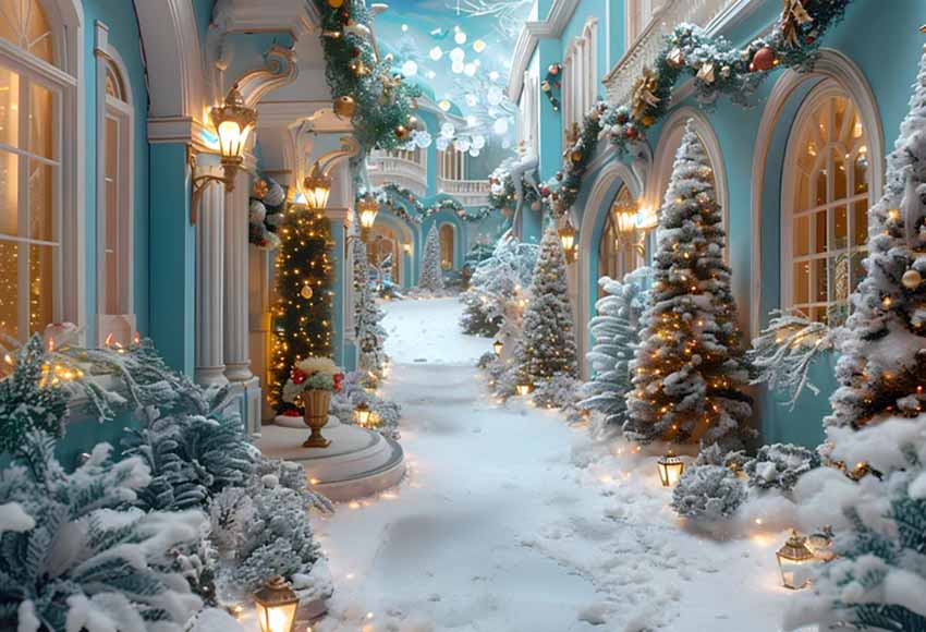 Mehofond Christmas Snow Street - Kids Outdoor Treehouse avaliação e preço