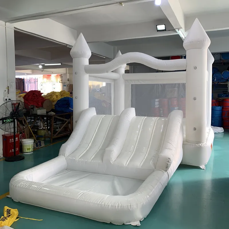 Castelo Inflável Branco Gigant - Kids Outdoor Jump House avaliação e preço