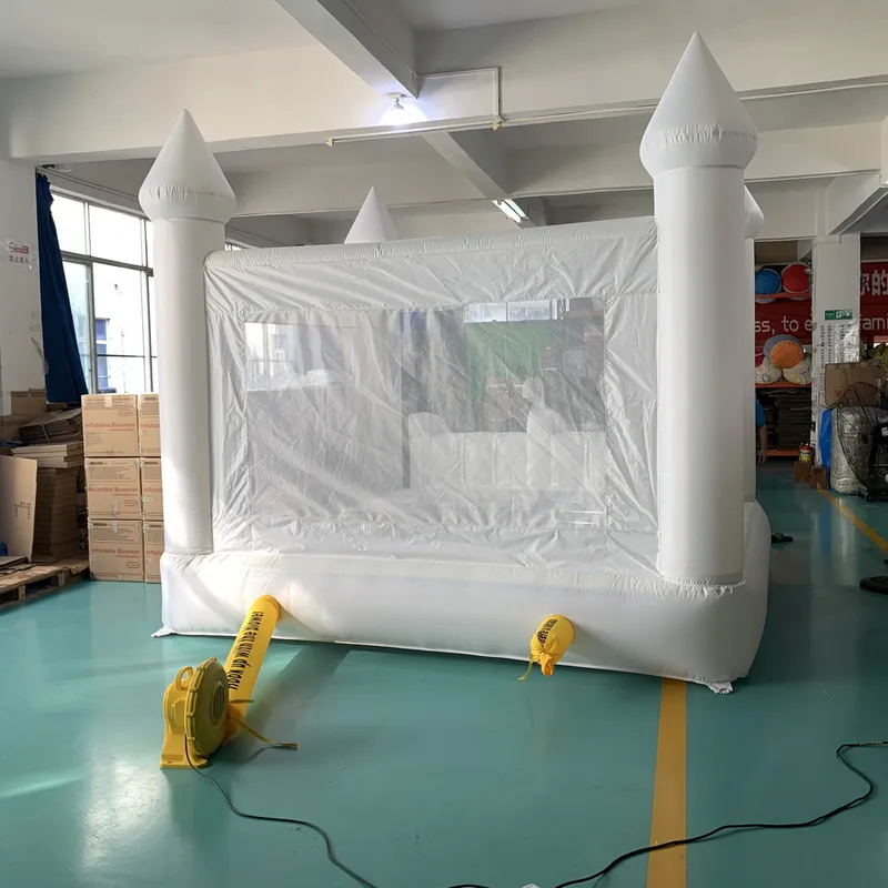 Castelo Inflável Branco Gigant - Kids Outdoor Jump House avaliação e preço