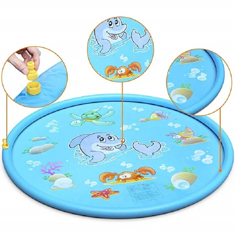 100/170cm crianças inflável re - Slip Slide Water Mat avaliação e preço