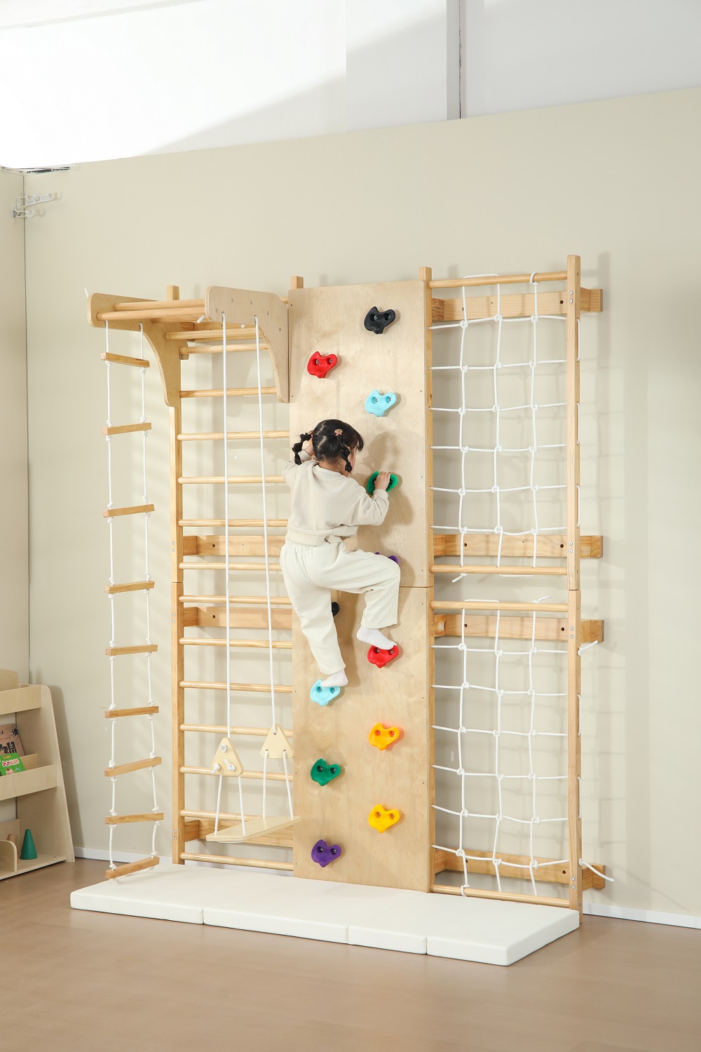 Em Estoque: Escada Sueca de Ma - Kids Outdoor Monkey Bars avaliação e preço