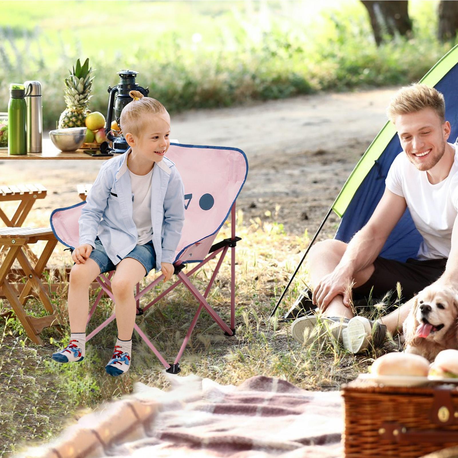Crianças cadeira de acampament - Kids Outdoor Folding Chair avaliação e preço