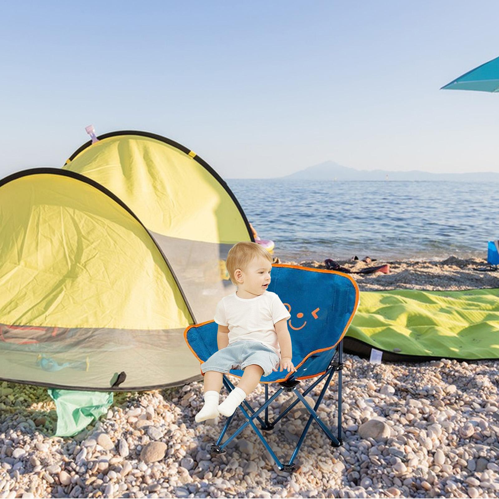 Crianças cadeira de acampament - Kids Outdoor Folding Chair avaliação e preço