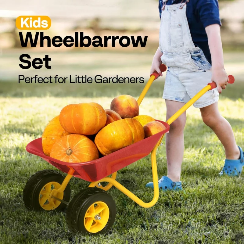 Carrinho de Mão Infantil para  - Kids Outdoor Tools avaliação e preço