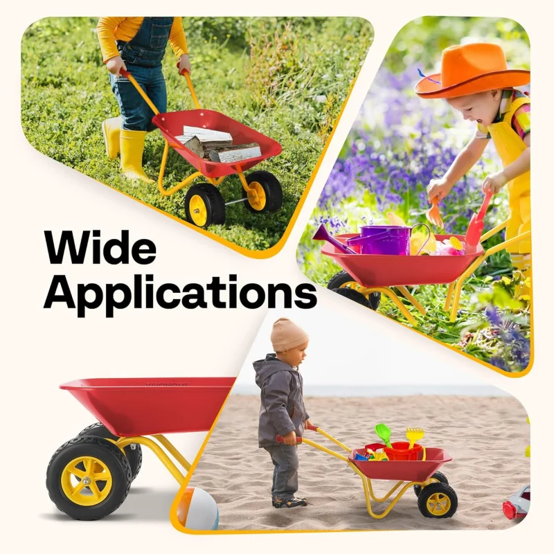 Carrinho de Mão Infantil para  - Kids Outdoor Tools avaliação e preço