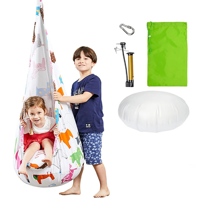 Kids Cotton Canvas Swing Seat, - Kids Outdoor Seating avaliação e preço