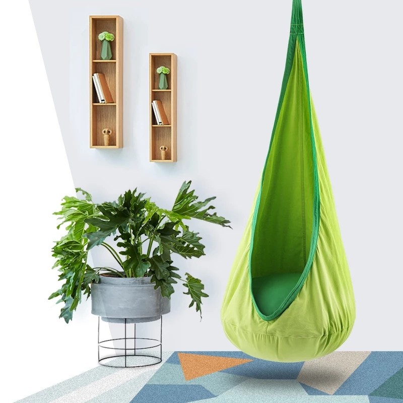 Kids Cotton Canvas Swing Seat, - Kids Outdoor Seating avaliação e preço