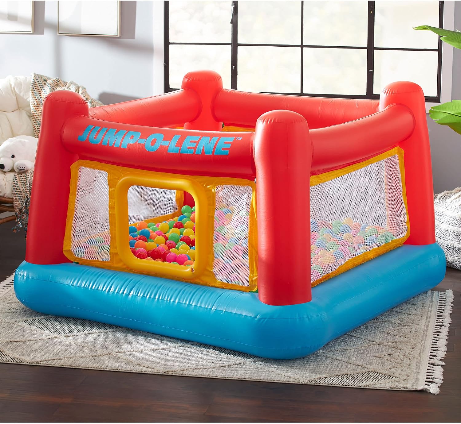 Castelo Inflável Jump-O-Lene p - Kids Outdoor Jump House avaliação e preço