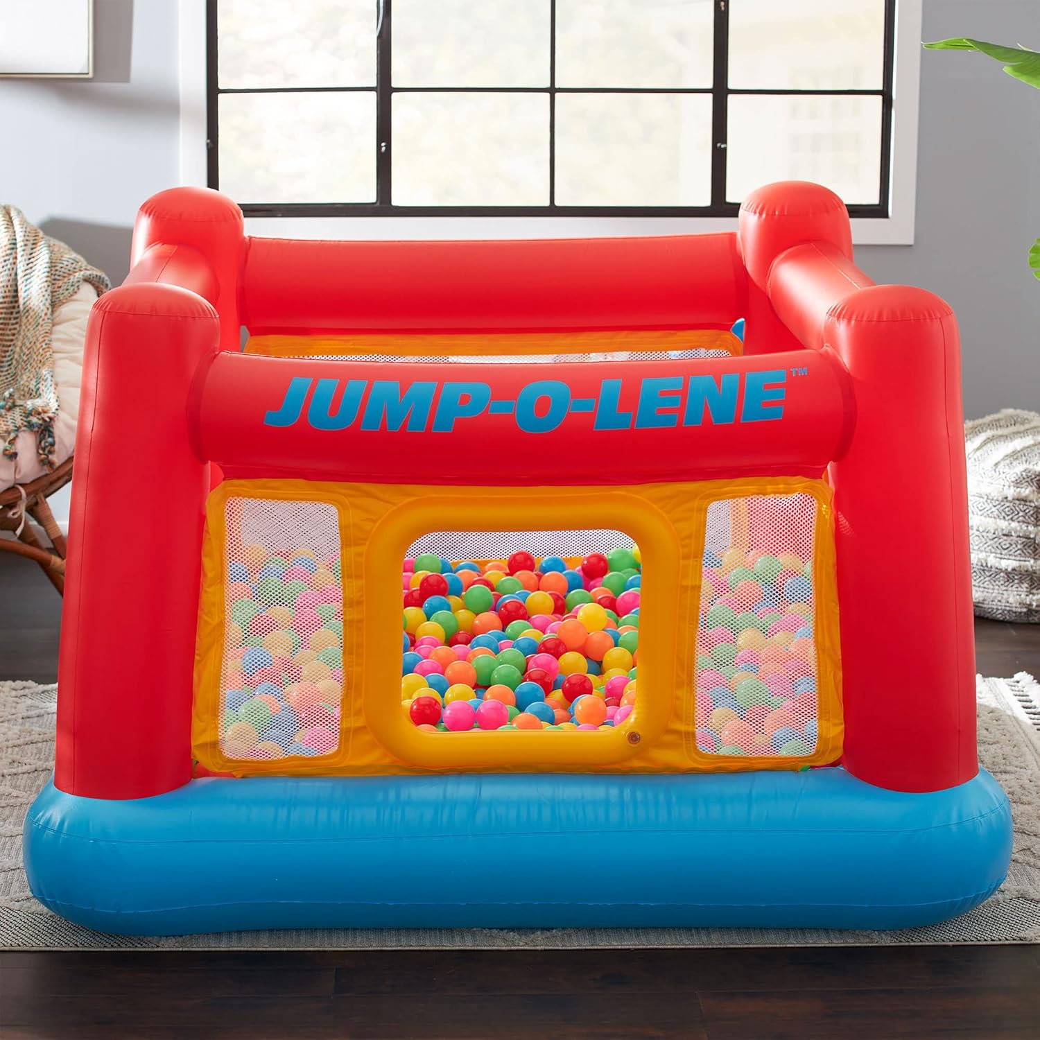 Castelo Inflável Jump-O-Lene p - Kids Outdoor Jump House avaliação e preço