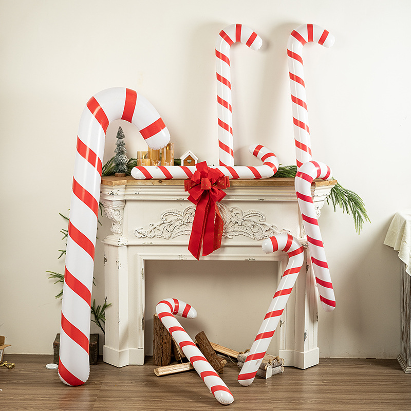 Bastões infláveis de doces de  - Kids Outdoor Xmas Gifts avaliação e preço