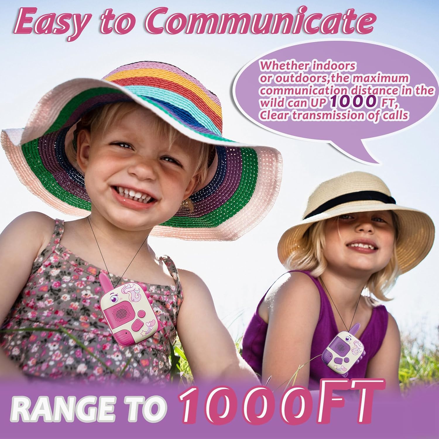 2 peças walkie talkie brinqued - Kids Outdoor Xmas Gifts avaliação e preço