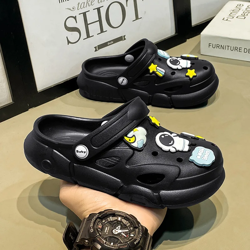 Sandálias infantis antiderrapa - Kids Indoor Outdoor Slippers avaliação e preço