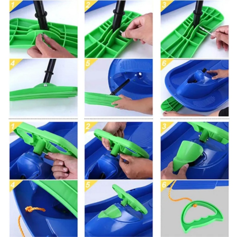Trenó de Neve Infantil com Vol - Kids Unique Outdoor Toys avaliação e preço