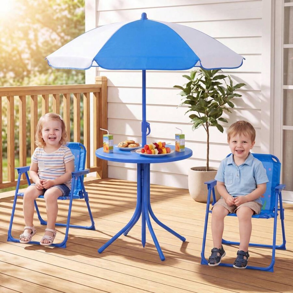 Conjunto de Mesa de Piquenique - Kids Outdoor Table And Chair Set avaliação e preço